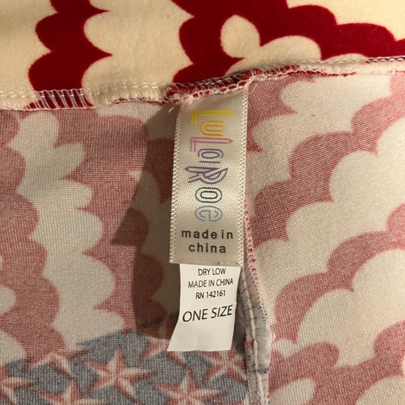 🇺🇸Lularoe O/S Legging Bundle - Americana Collection - Picture 9 of 9